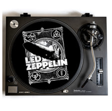 LED ZEPPELIN Turntable Slipmat for Vinyl Records 12" DJ Slip Mat rock vinyls