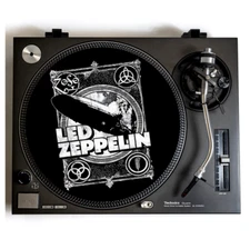 LED ZEPPELIN Turntable Slipmat for Vinyl Records 12" DJ Slip Mat rock vinyls