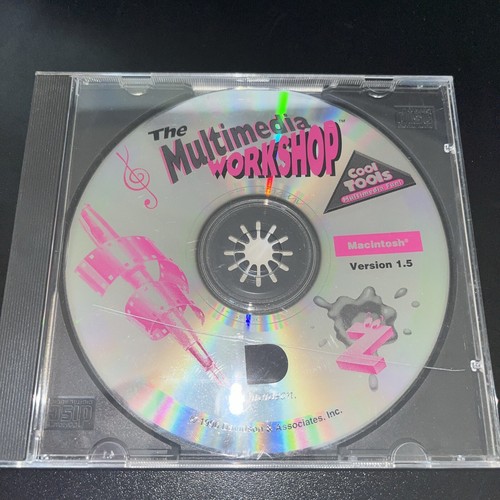 Multimedia Workshop (Ages 10+) (MAC-CD, 1996) for Macintosh - CD