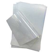 25 Sheets/Pack Waterproof Inkjet Milky Transparency Film 13" x 19" - 125micron