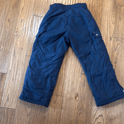 Lands End kids size 7 navy snow pants - Picture 6 of 8