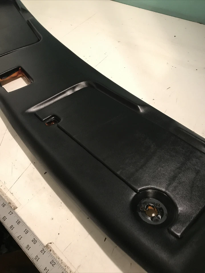 1977 1978 1979 1980 1981 Volvo 262C Bertone cuero negro panel superior visera Foto 3 de 4