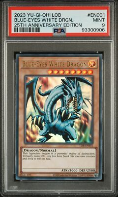 2023 #EN001 BLUE-EYES WHITE DRAGON PSA 9 | eBay