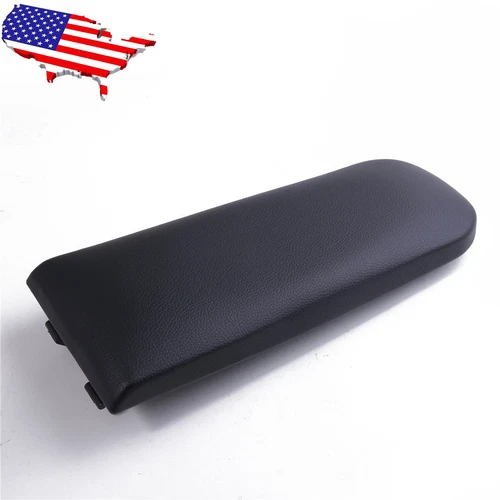 Black Center Console Arm Rest Cover Lid For VW Jetta Golf MK4 Passat 1999-2005