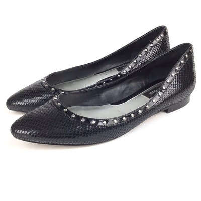 black stud flats