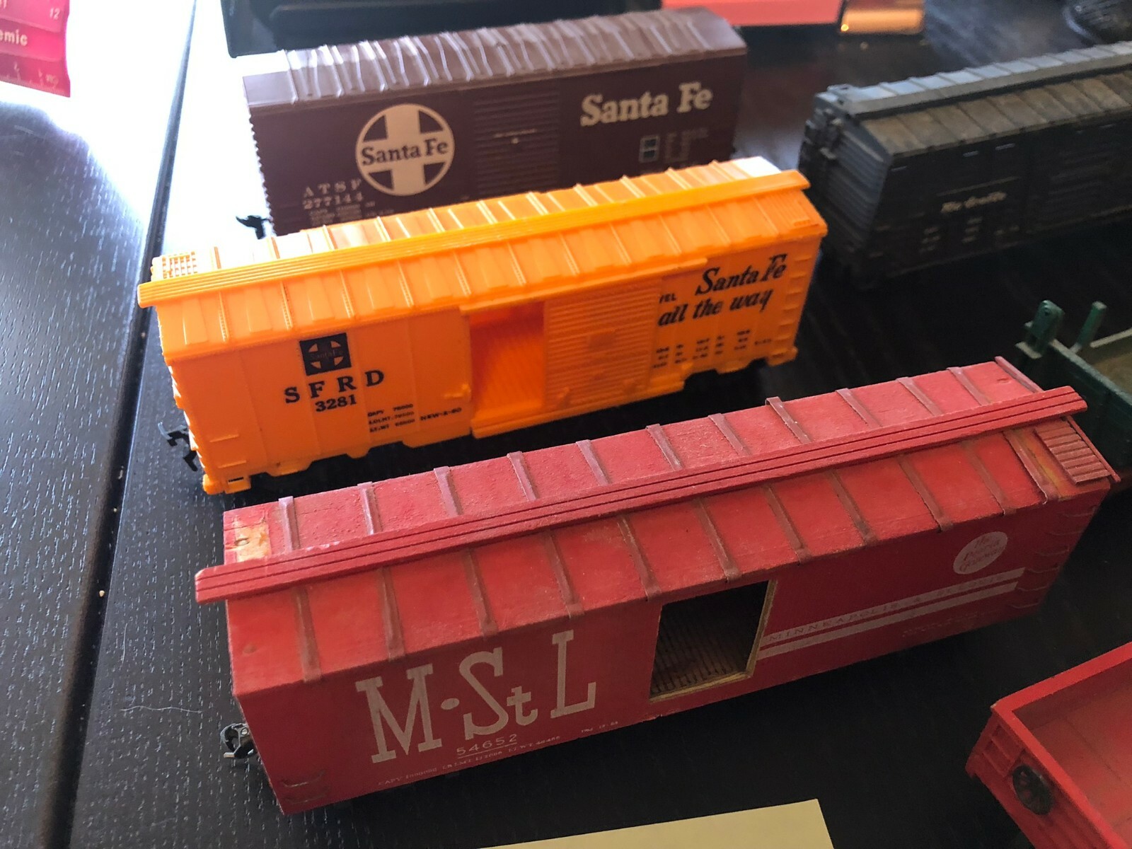 HO Model Railroad Frieght Rail Car Lot 6 Pieces Backman Tyco Athearn Lifelike 7 eBay