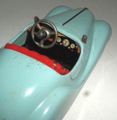 ORIGINAL VINTAGE 1940's SCHUCO AKUSTICO 2002 TIN WIND-UP KEY SKY