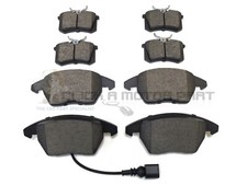 PASTIGLIE FRENO ANTERIORI E POSTERIORI SEAT IBIZA 1.4 TSi DSG 1.6 TDi (per dischi anteriori 288mm)