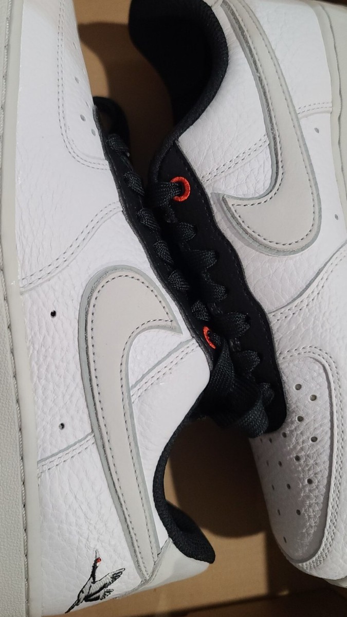 Men's Size 6 Nike Air Force 1 '07 LX Shoes 'Crane' White Men's Size 6 Nike Air Force 1 '07 LX Shoes 'Crane' White