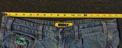 Butter Goods Faded Baggy Jeans 33 Grunge Skate Silvertab Polar Big Boy Y2K Jnco - Bild 13 von 16