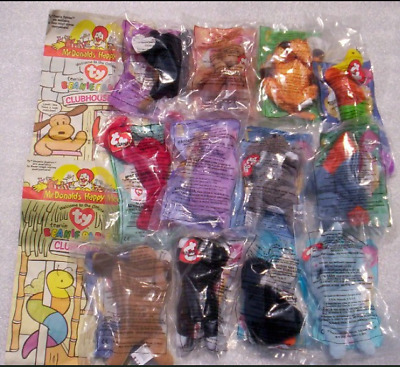 Details about  / 1998 McDonalds TY Beanie Babies CollectionFull Set of 12Brand New in Bag