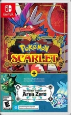 Pokémon Scarlet + The Hidden Treasure of Area Zero Bundle (Game+DLC) - Nintendo