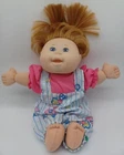 Vintage 1996 Mattel Talking Cabbage Patch Kids Girl Blue Eyes CPK Doll 12”