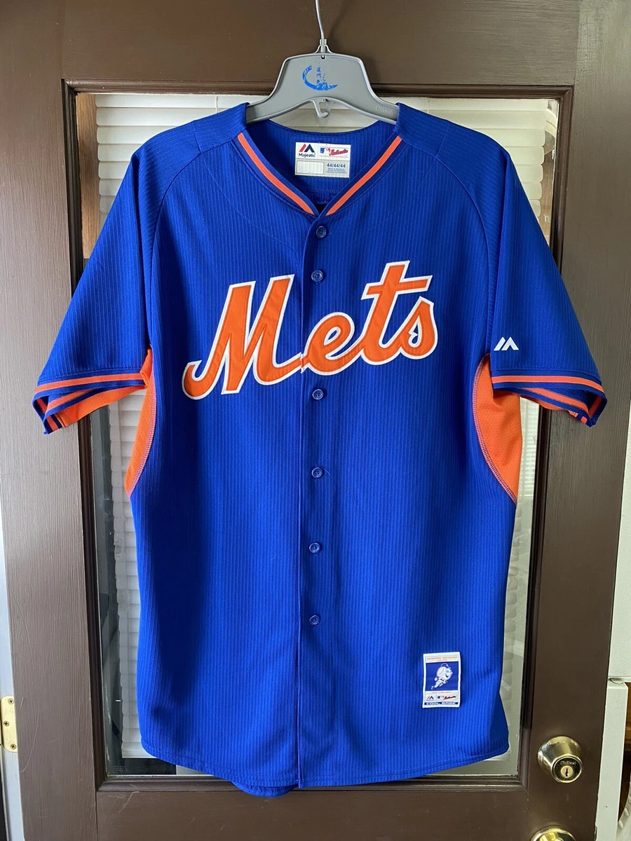 New York Mets Matt Harvey Signed Blue Majestic Cool Base Jersey Size XL