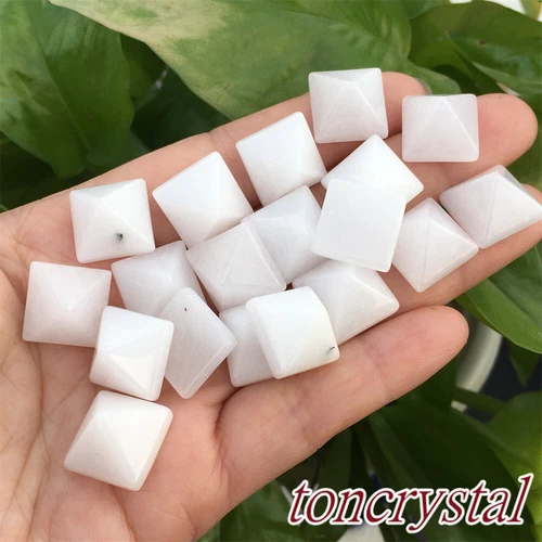 100 piezas Mezcla Mini Pirámide Natural Cuarzo Pirámide Cristal Torre Punto Curación Regalo0 - Imagen 7 de 12