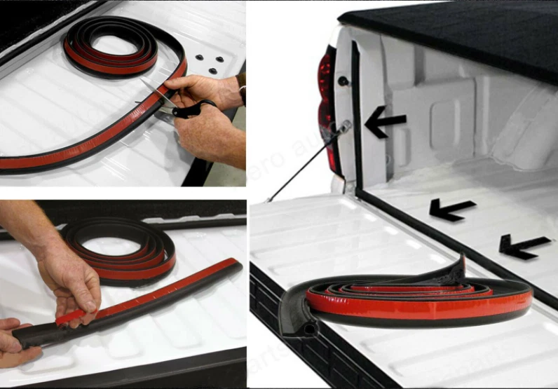 MODIGT FOTON TUNLAND RUBBER UTE DUST TAIL GATE TAILGATE SEAL KIT AU - image 3 of 4