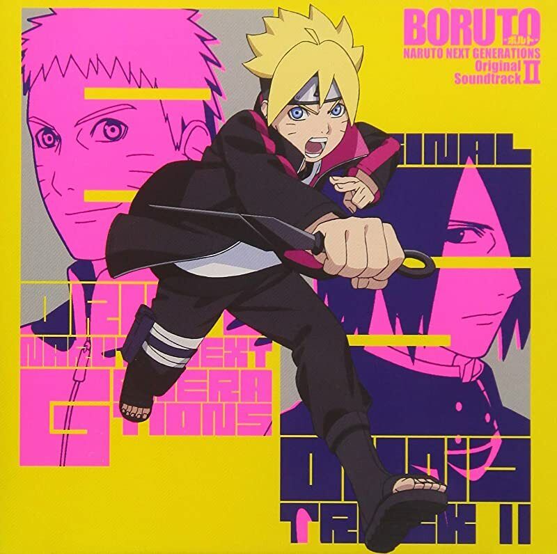 Animation OST BORUTO Naruto Next Generations Soundtrack II Japan