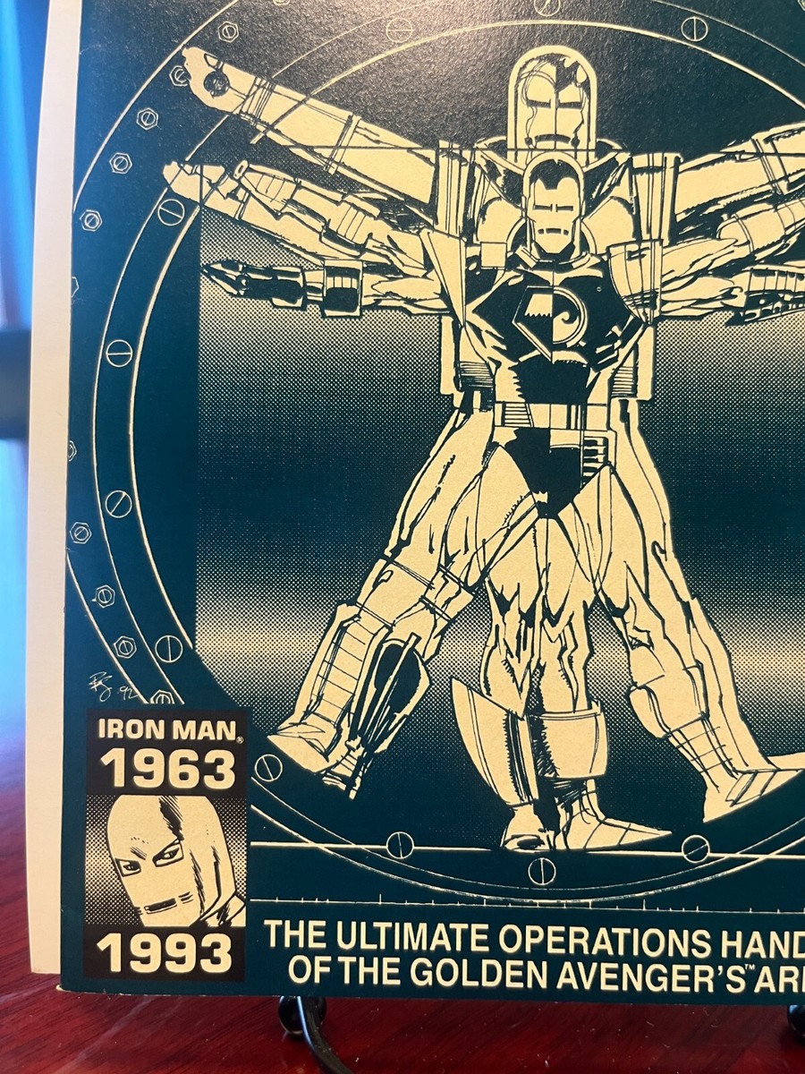 The Iron Manual #1 1993 Comic Book - Marvel Comics! Iron Man | eBay