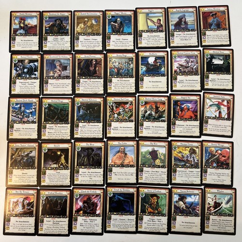 275+/350+ 7th Sea CCG TCG Card Game Lots(C) +(B) Both With Sealed Booster Packs - Picture 8 of 23