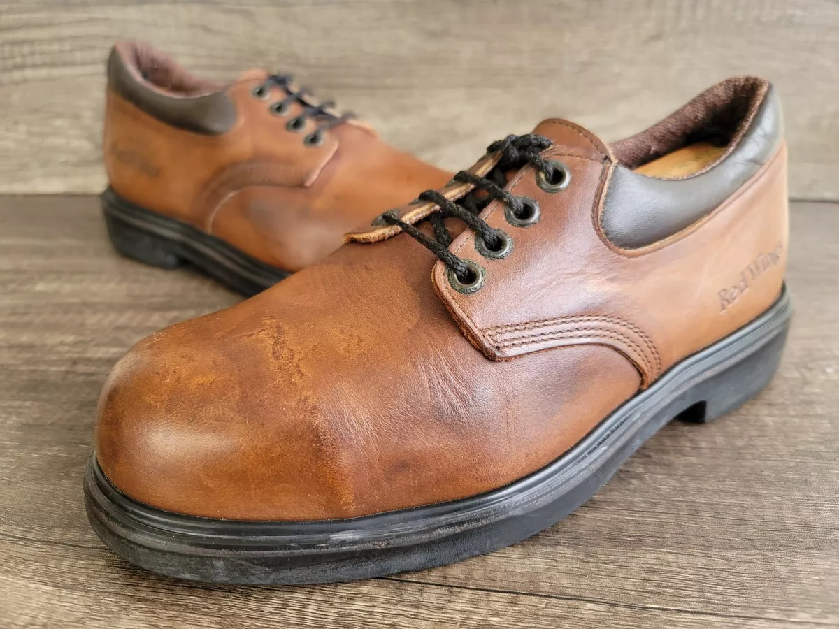 Red Wing 4407 Steel Toe Leather Work Shoes Size 8. eBay