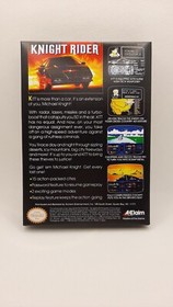 NES - Knight Rider - Box Cover ONLY