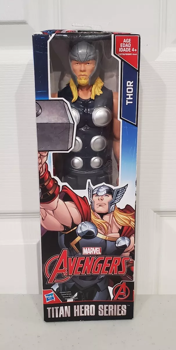 Thor Figurine, Marvel Avengers Titan Hero Serie Thor, Marvel Thor