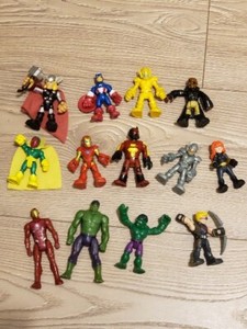 Lot 14 Marvel Figures Hasbro Playskool Imaginext Avengers Super Hero Squad?