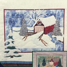 COVERED BRIDGE Applique Quilt Pattern by Pine Meadow Designs Connie Roys +Bonus