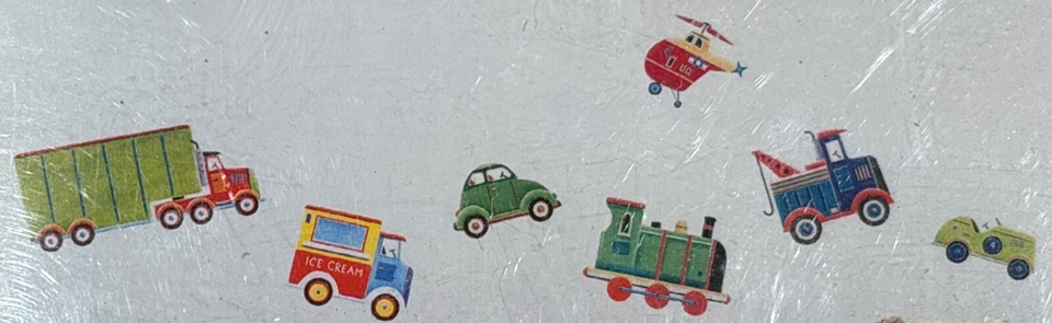 COCHES CAMIONES TRENES Helicóptero Grúa Tractor Ciclomotor Pegatinas de Pared 26 Calcomanías Foto 3 de 4