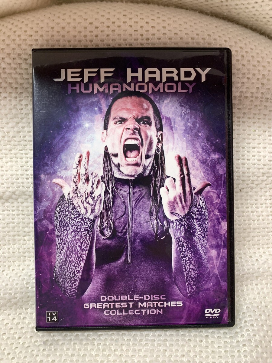 TNA Wrestling Jeff Hardy Humanomoly 2-disc DVD set Greatest