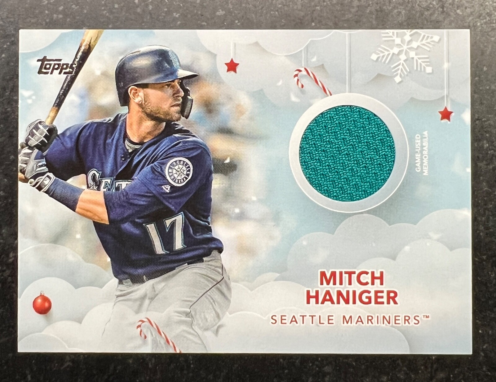 2020 Topps Walmart Holiday Relic Mitch Haniger