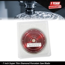 Super Thin Diamond Porcelain Cutting Blade Tile Blade For Cutting 7 inch Red