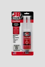 J-B Weld CLEAR WELD 50112 High Strength Gel Automotive Adhesive Quick Set 0.85oz