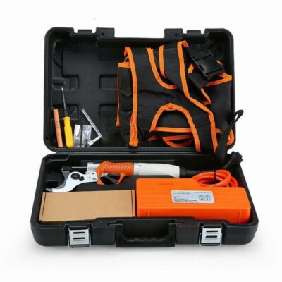 36V Electric fruit tree scissors Rechargeable Tree Branch Pruning shears 4.5cm