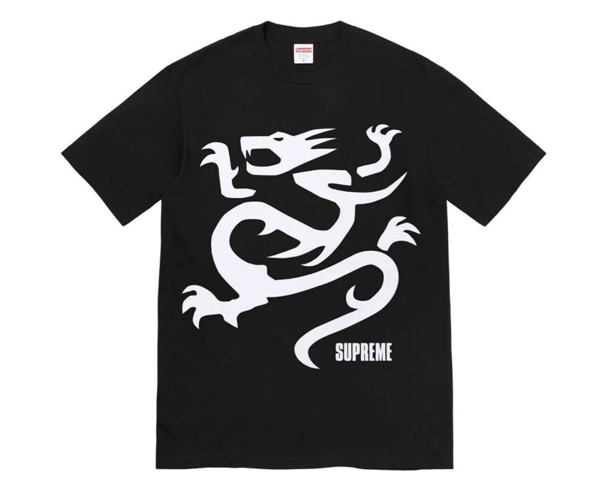 Supreme Mobb Deep Dragon Tee Black Size XXL SS23 BRAND NEW SEALED 