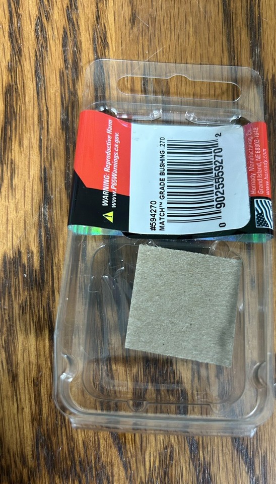 Hornady Match Grade Bushing Reloading Tool .290 594270 eBay