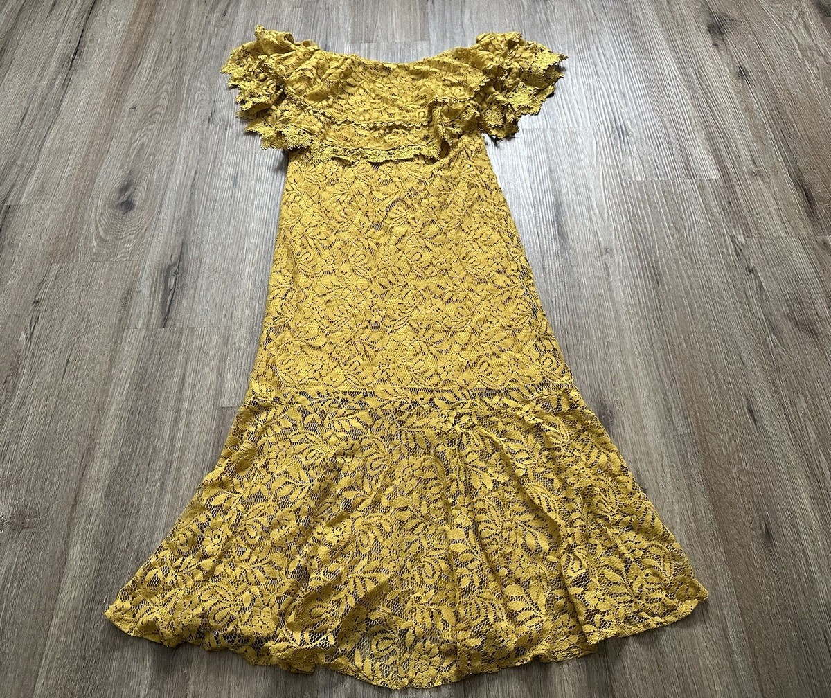 lace dress with overlay PinkBlush Black Mesh Maxi Estrella Sequin Dress 2 31% (inclusive) Neck Size:16 Women's