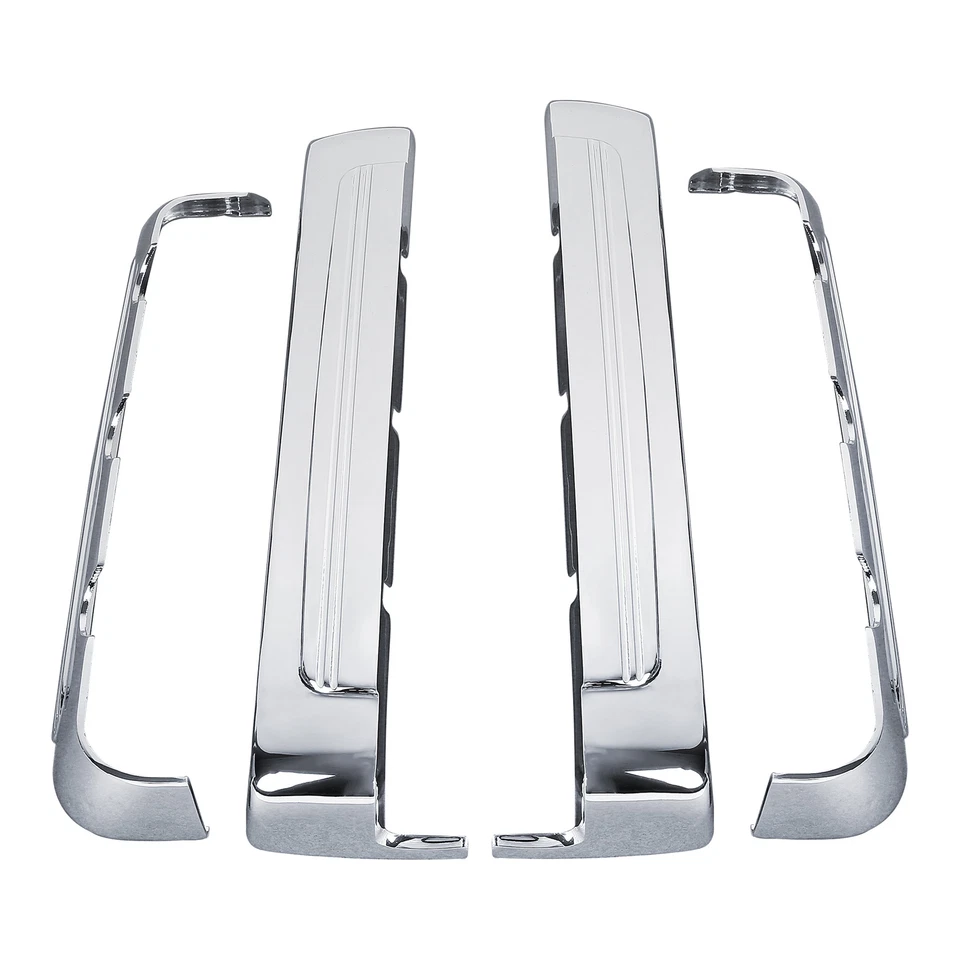 Cubiertas de válvula de iluminación cromadas aptas para Honda Goldwing 1800/F6B GL1800 2001-2017 Foto 3 de 4