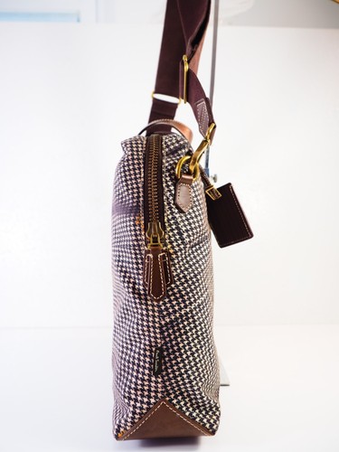 Borsa Paul Smith Folio marrone pied de poule tuta giacca design molto rara - Foto 22 di 23