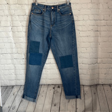 Universal Thread Boyfriend Patchwork Jeans Tapered 100 Cotton size 00