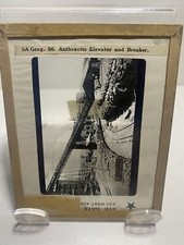    Magic Lantern Projector Slide Anthracite Elevator And Breaker Vintage   