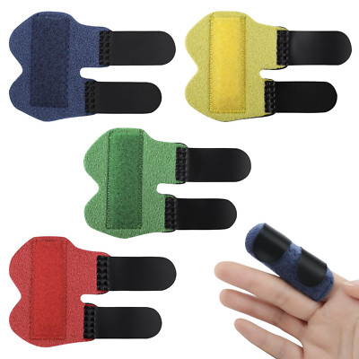 4PCS Finger Splints for Kids and Adults,Crooked Finger Straightener in 4 Colors,