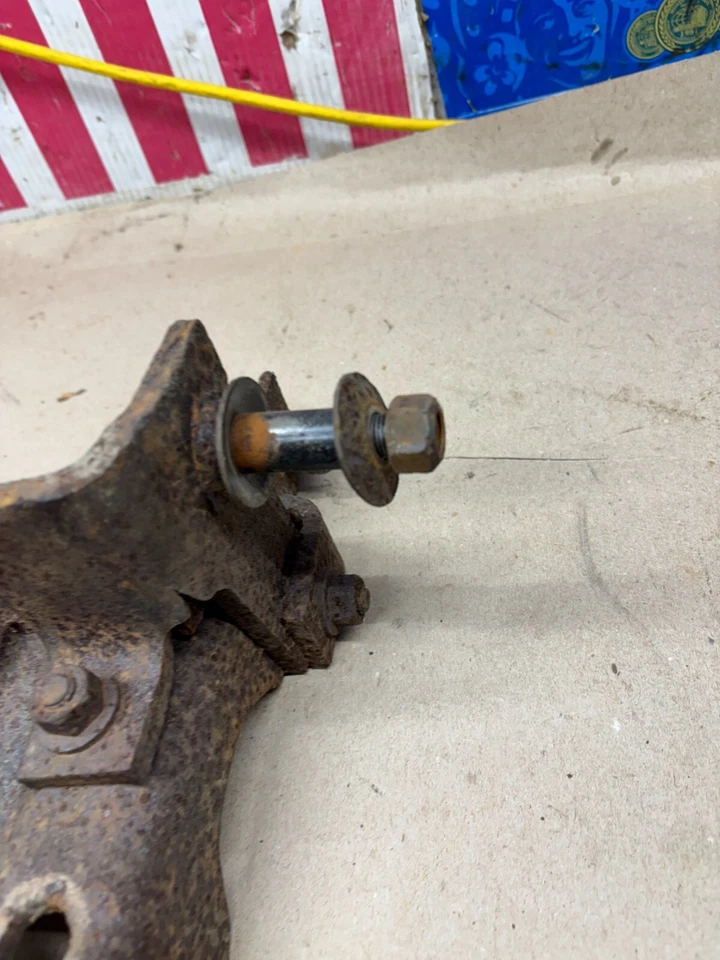 1981 86 87 DODGE D350 W350 W300 REAR LEAF SPRING MOUNT PLATES DANA 70 HOME MADE? - Image 4 of 4