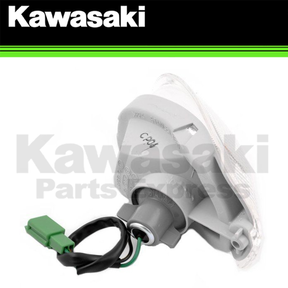 NEW 2002 - 2005 GENUINE KAWASAKI ZZR1200 FRONT LEFT TURN SIGNAL