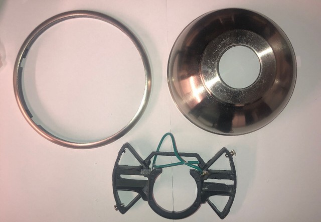 Home Collection Kensgrove 54" Brushed Nickel Ceiling Fan