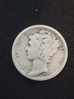 1925 D MERCURY DIME    SILVER    GOOD