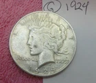 1924 PEACE SILVER DOLLAR *G*