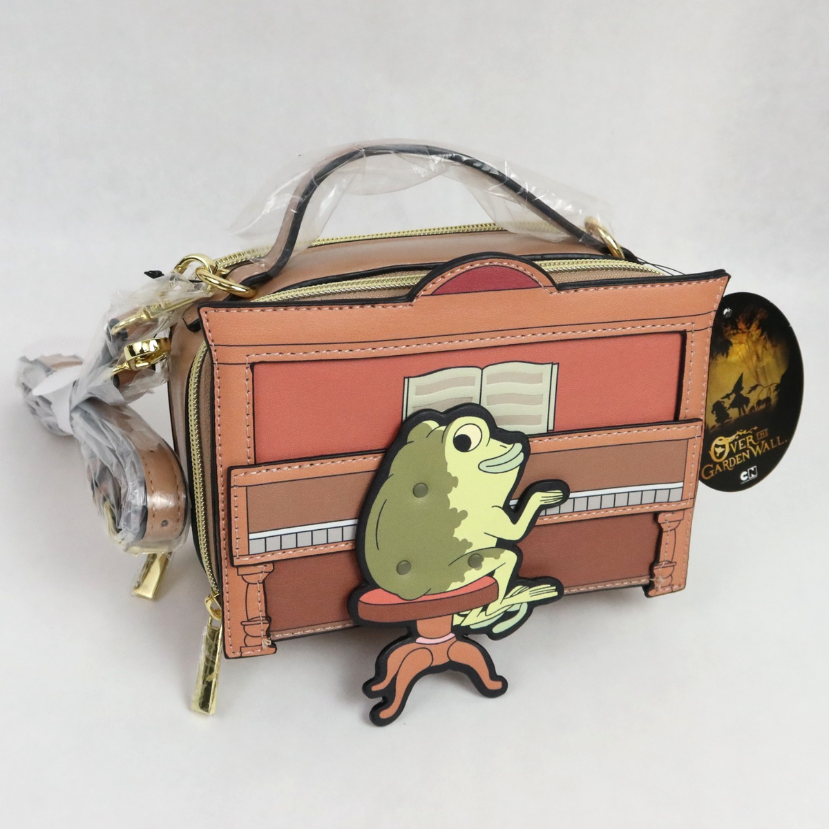 Over the Garden Wall Crossbody Bag Purse Jason Funderburker Piano