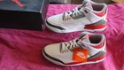 Air Jordan 3 Retro White/Fire Red-Black Size 12 New with box  m6