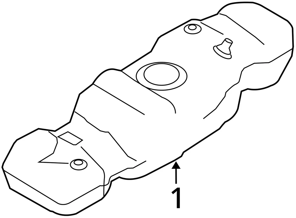 (LOCAL PICKUP ONLY) Fuel Tank 145" Wb 36 Gallon Fits 12-14 FORD F150 PICKUP 1850 - Imagem 4 de 4